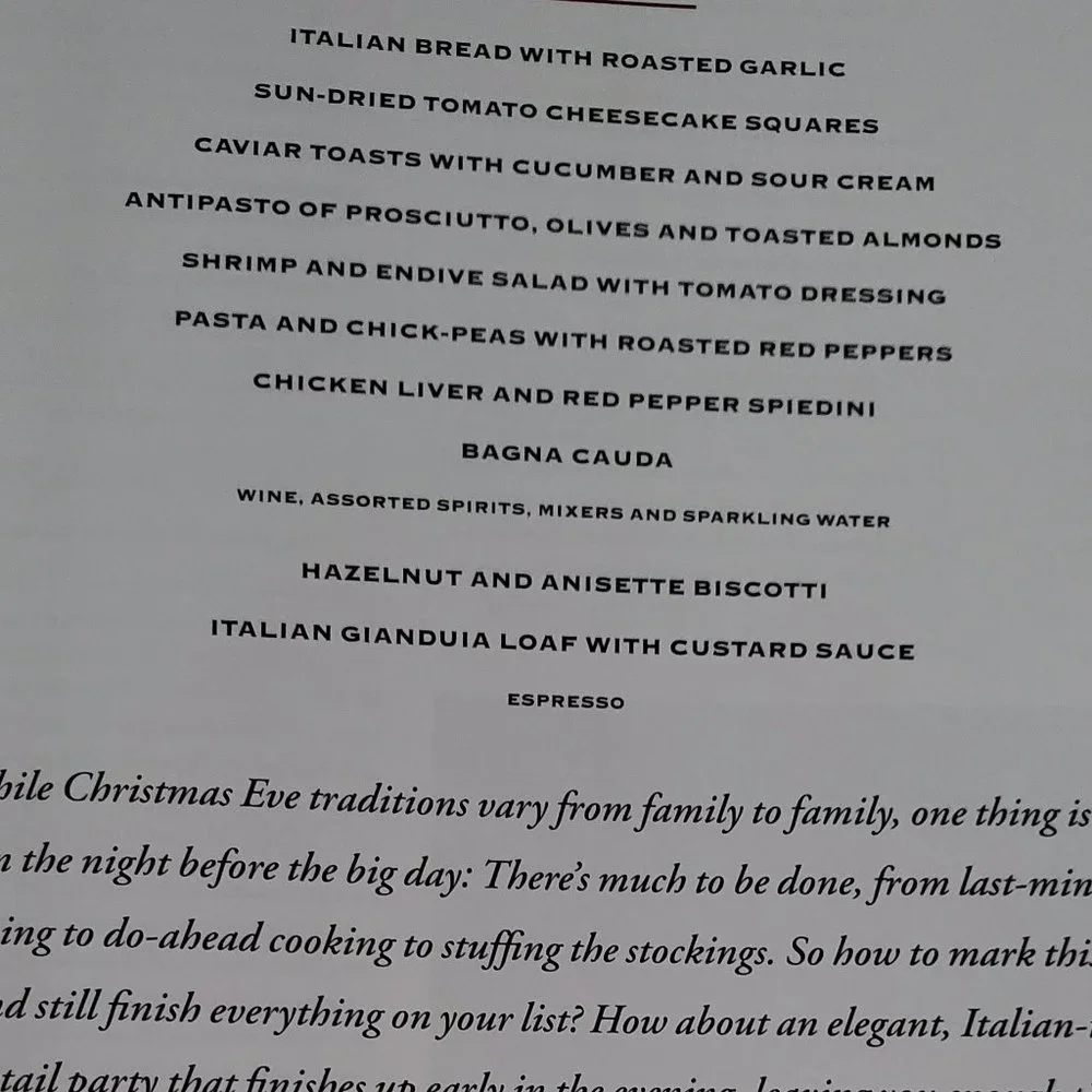 Bon Appetti Christmas Cookbook